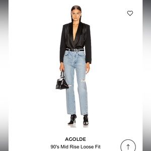 AGOLDE 90’s Mid Rise Loose Fit